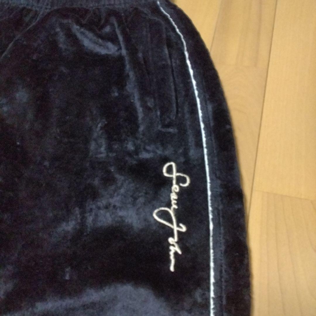 レ*ン様 SEANJOHN ショーンジョン ブラックベロアセットアップ