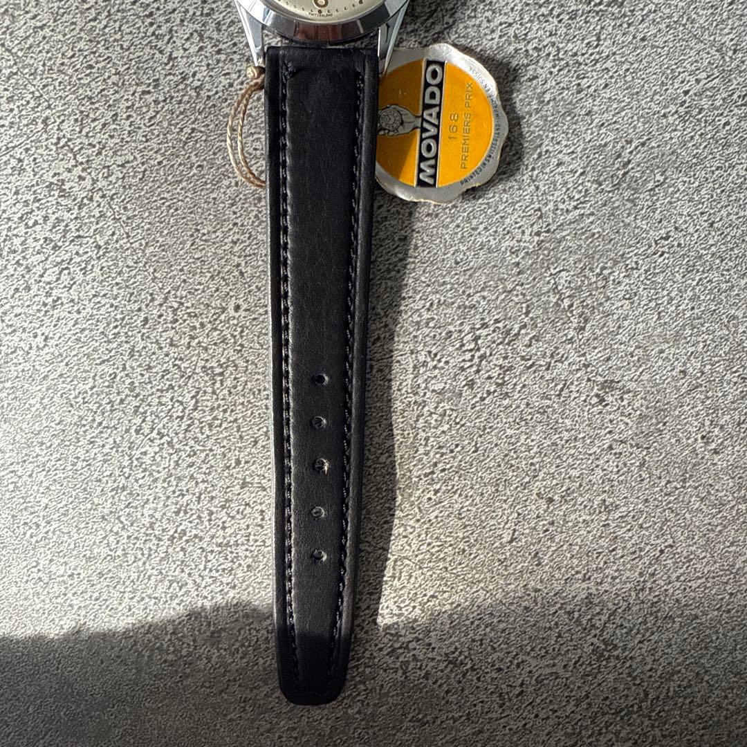 モバード17Jewels手巻き クリームカラー文字盤 箱とタグ付き