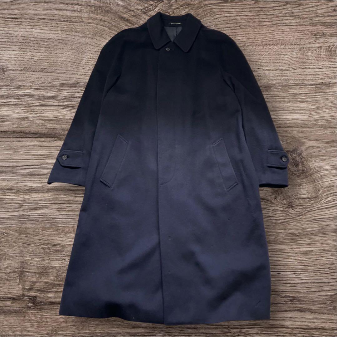 【英国製】Nicola Ferri 100%カシミヤ ステンカラーコート