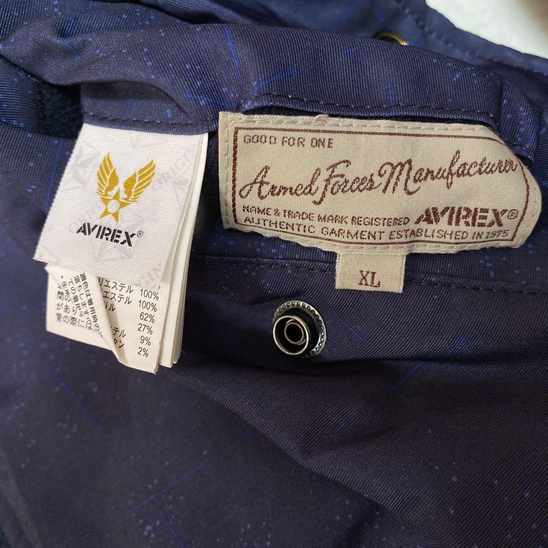 avirex スペースコマンド　フライトジャケット　MA-1 XL