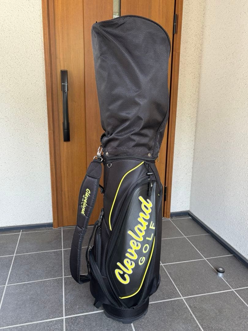 Cleveland ゴルフキャディバッグ 黒/黄 Z53455635