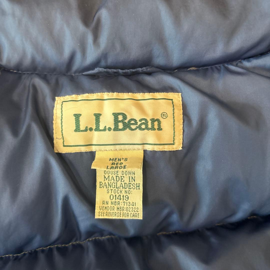 90s L.L.Bean ダウンベスト レアカラー MARS L