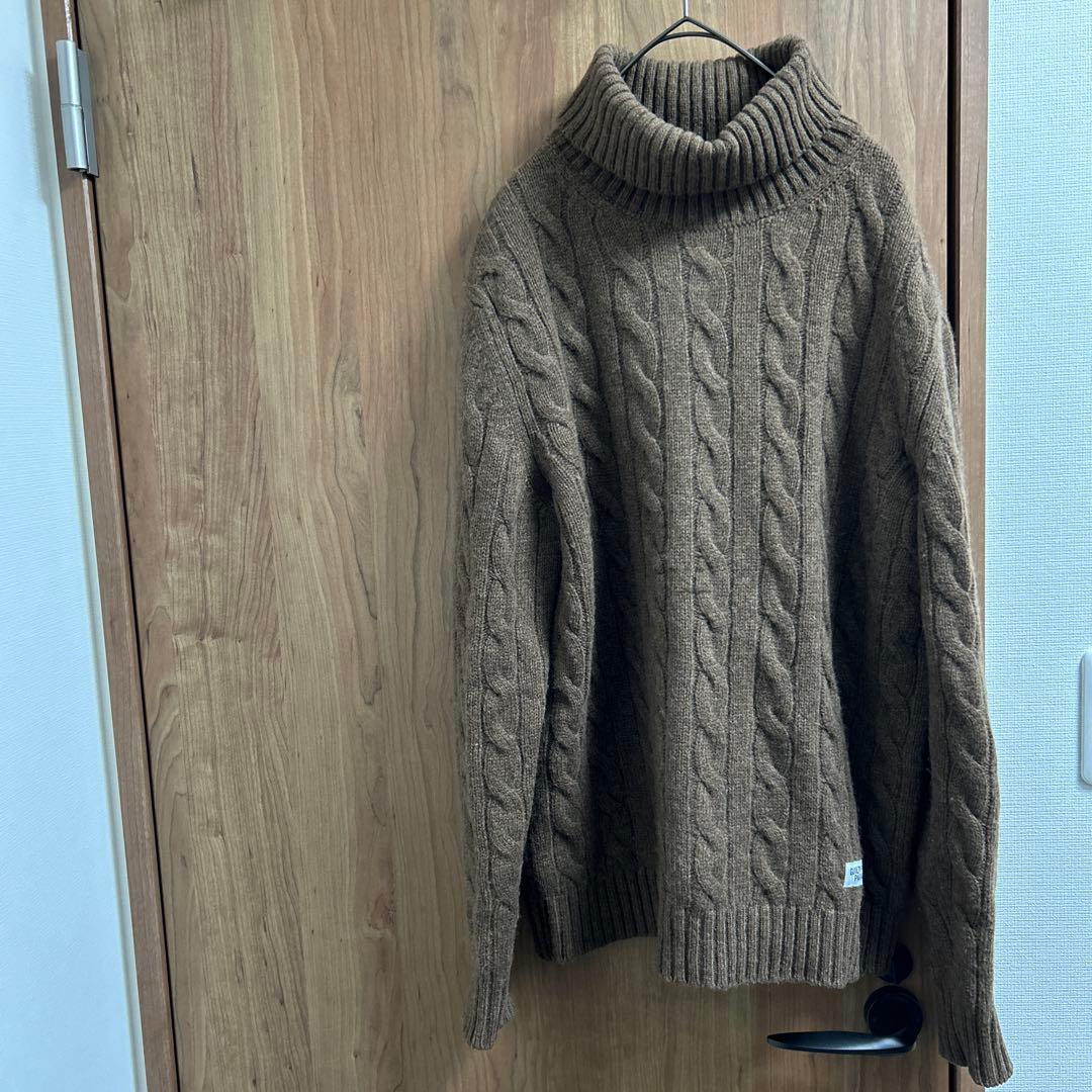 WACKO MARIAワコマリア　ハイネックニット　Mサイズ