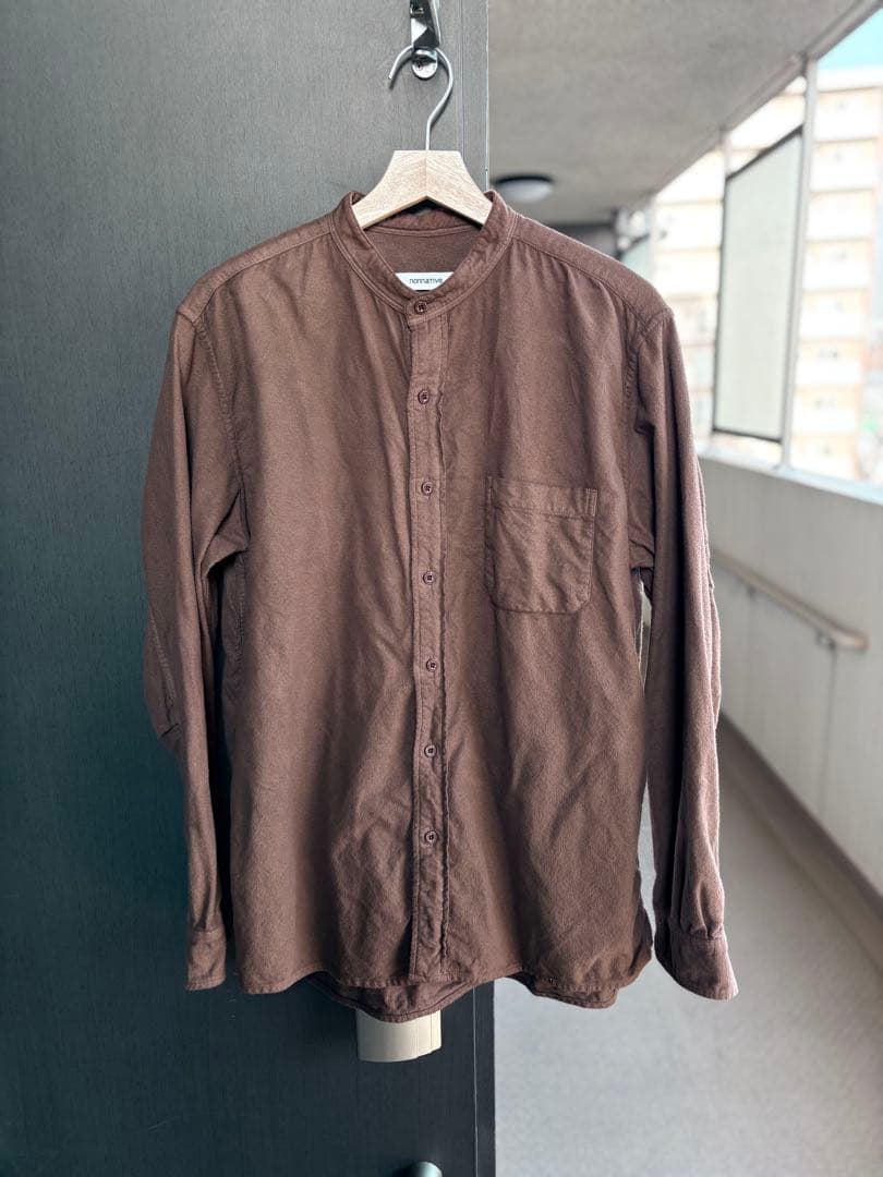 nonnative DWELLER スタンドカラーシャツ NN-S4253 - メルカリ