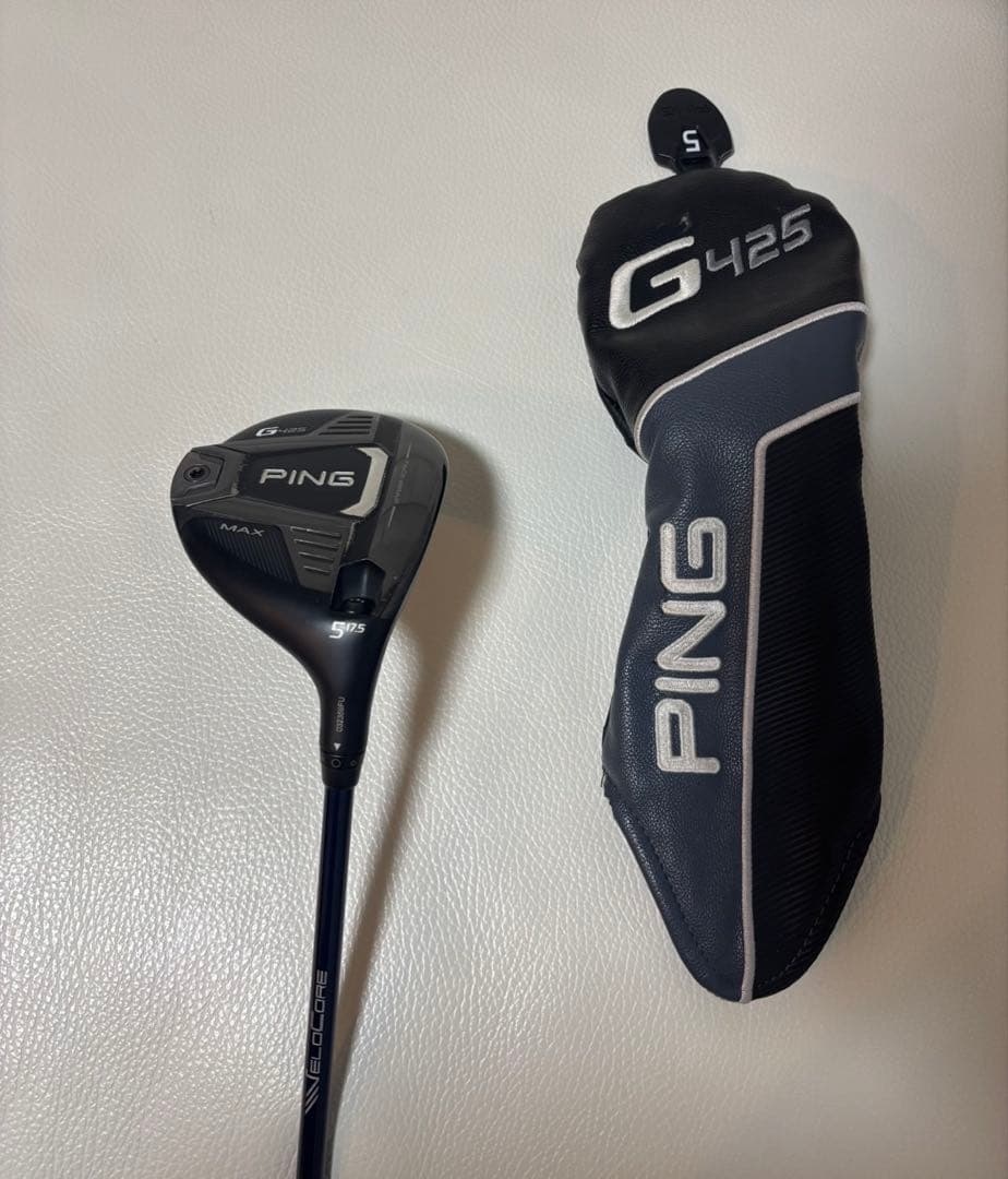 PING G425MAX フェアウェイウッドベンタスブルー7S 5W 42インチ