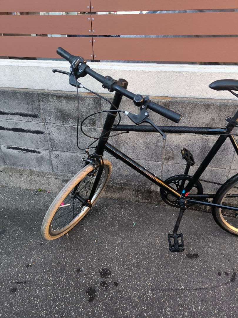 兵庫　尼崎引取限定　ブラックミニベロ