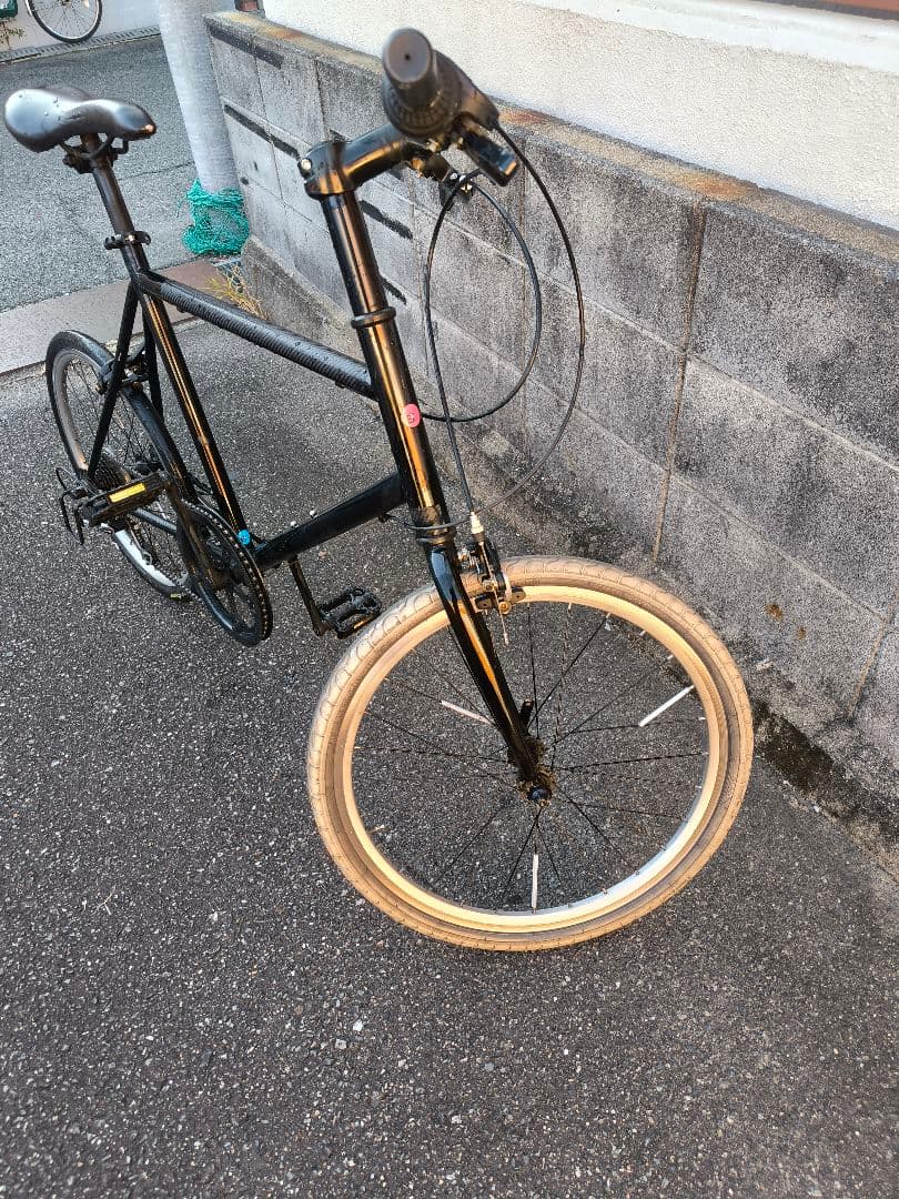 兵庫　尼崎引取限定　ブラックミニベロ