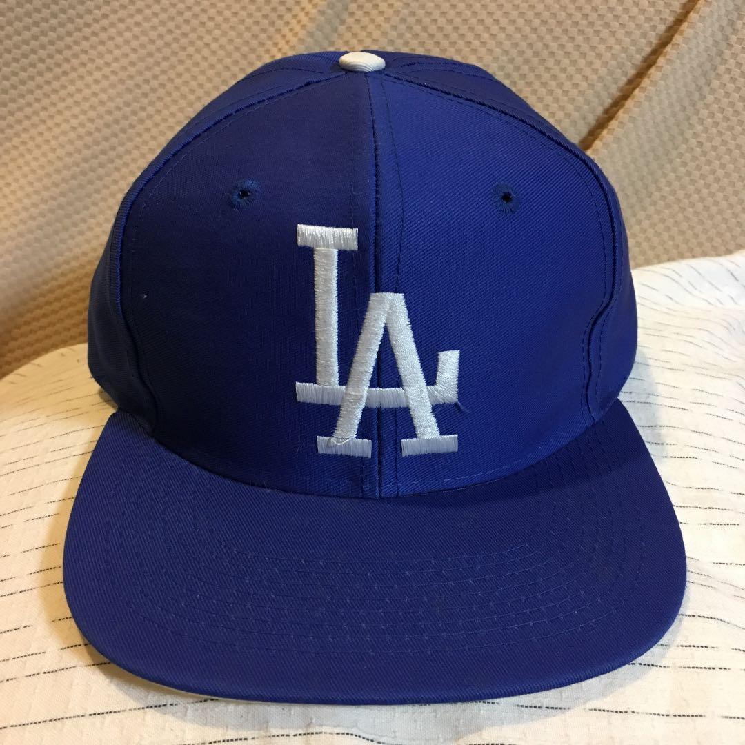 LOGO7 ロサンゼルスドジャース スナップバック 90年代ビンテージキャップ。
