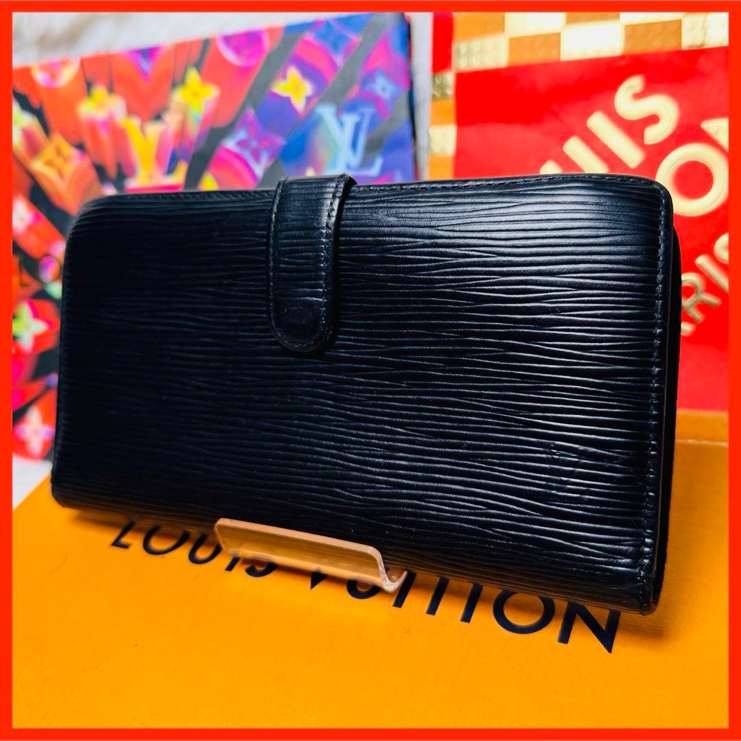 セール！ルイヴィトン コンチネンタル ヴィエノワ 長財布 がま口 エピ