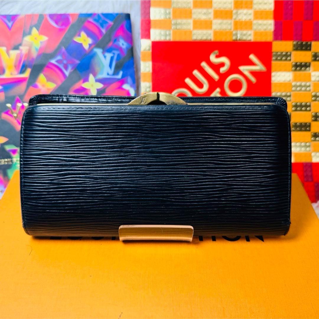 セール！ルイヴィトン コンチネンタル ヴィエノワ 長財布 がま口 エピ