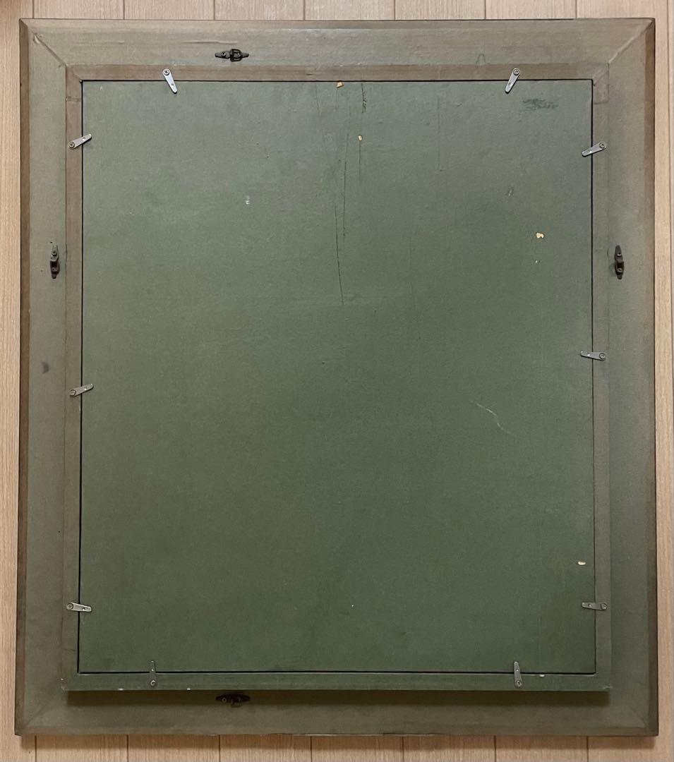 lili　青木誠一　油彩　ひまわり　朝顔　10号　1994年　8月　e31