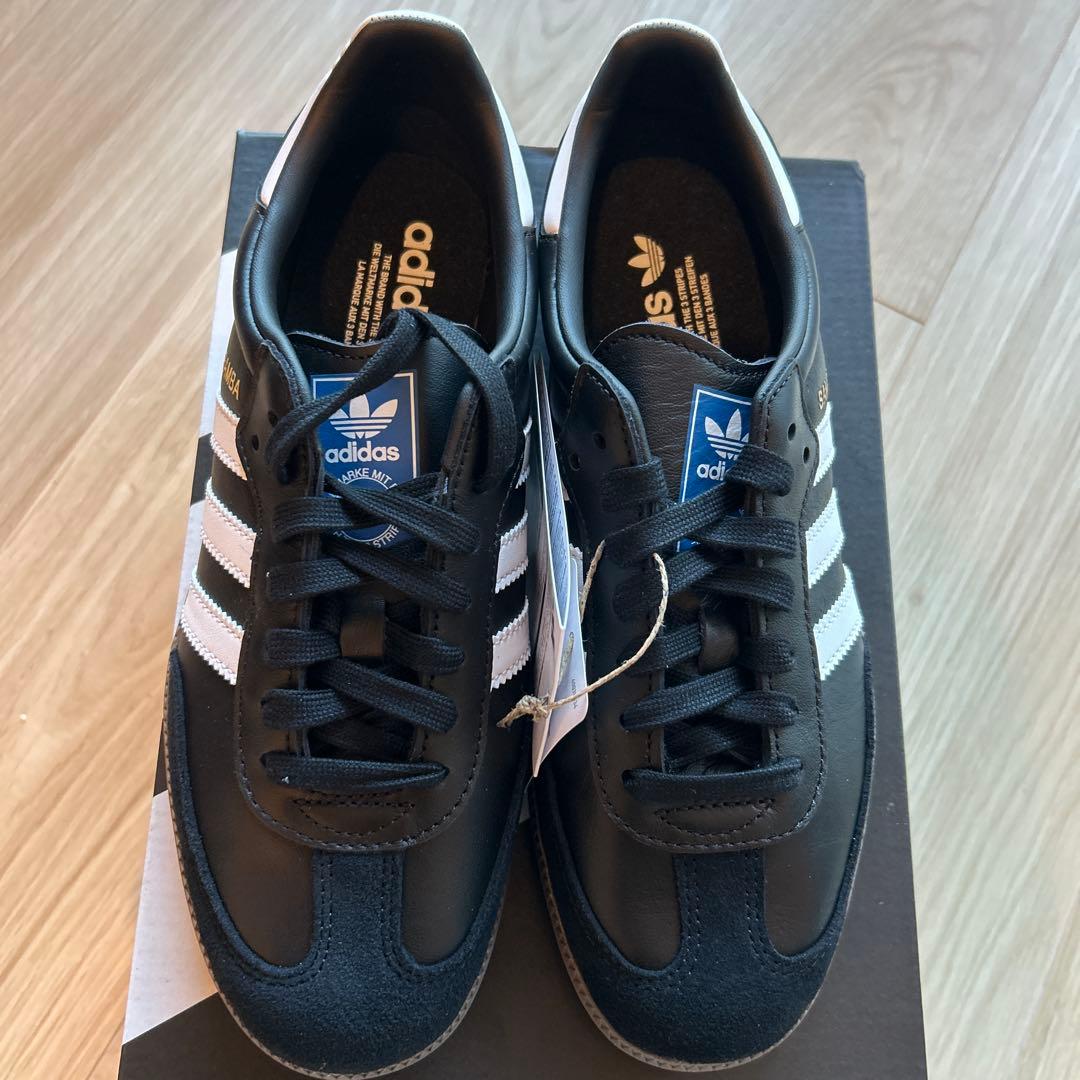 ★新春お値下中 adidas Samba ブラック/ホワイト スニーカー