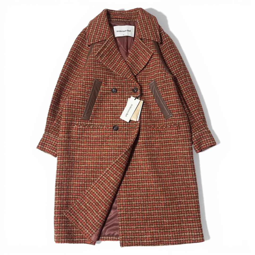 新品タグ付き✨️¥21万 アンダースンベル ウールアルパカ ツイード