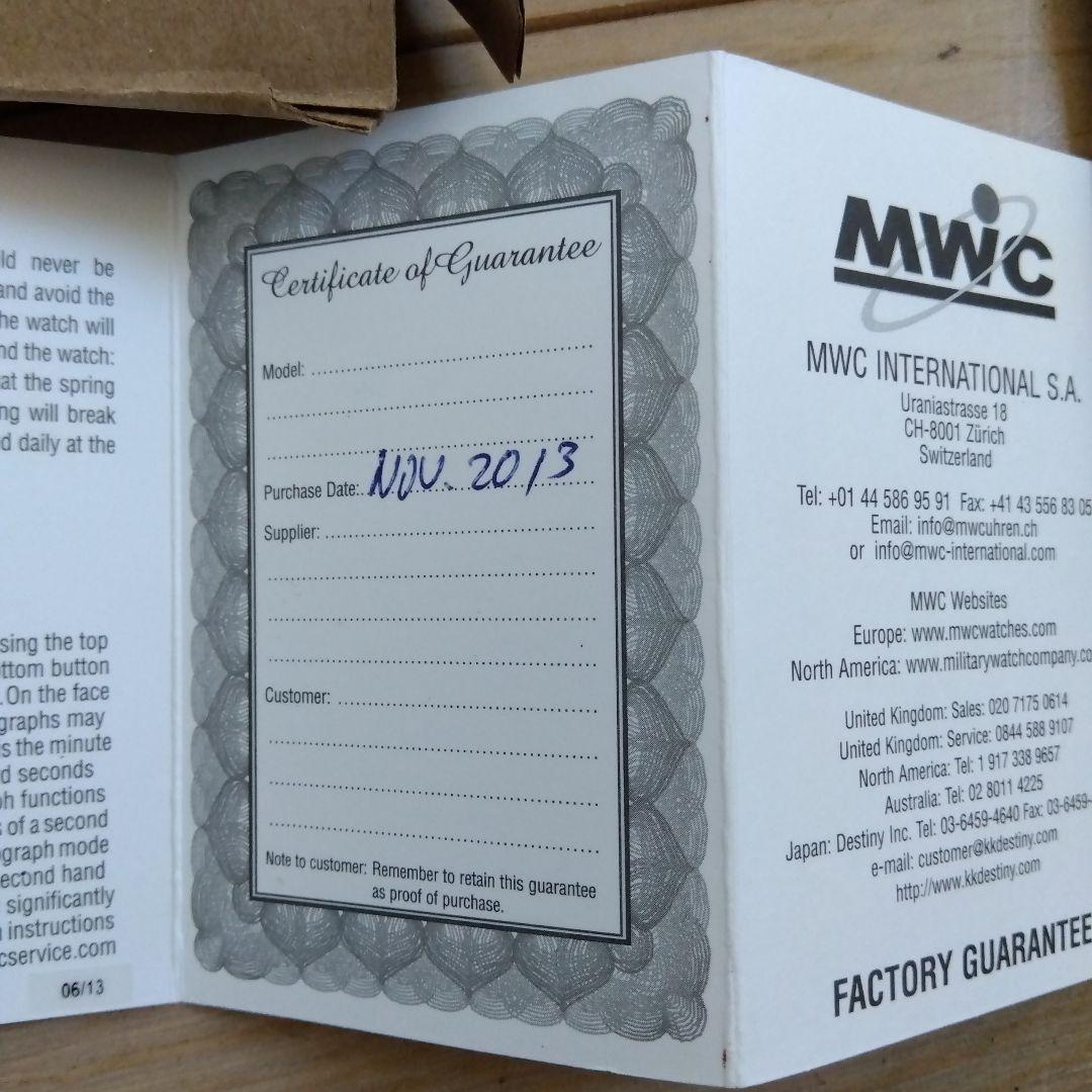 MWC 自動巻 サブマリーナ ジャンク品 - メルカリ