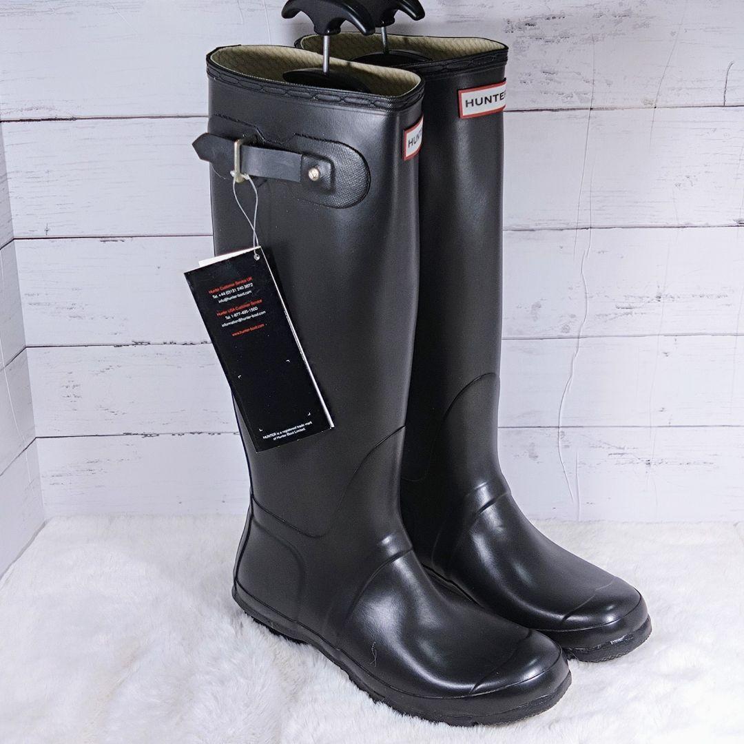 【美品】HUNTER ハンター シューズ レインシューズ・ブーツ 26.0cm