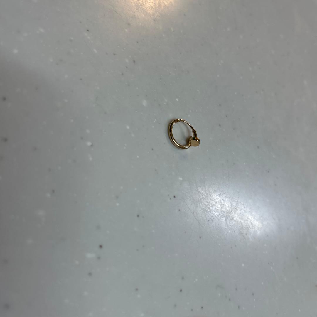 正規店最安値Cartierカルティエ　ジュストアンクル　シングルピアス　PG