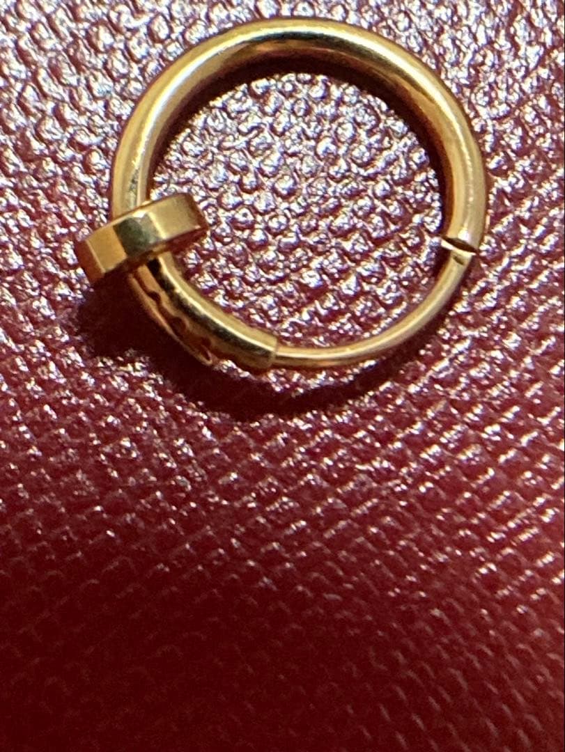 正規店最安値Cartierカルティエ　ジュストアンクル　シングルピアス　PG