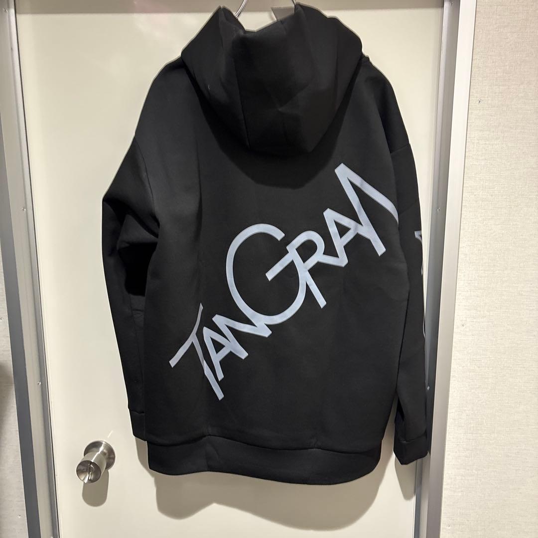 tangram タングラム ブラックダンボールパーカー XL - メルカリ