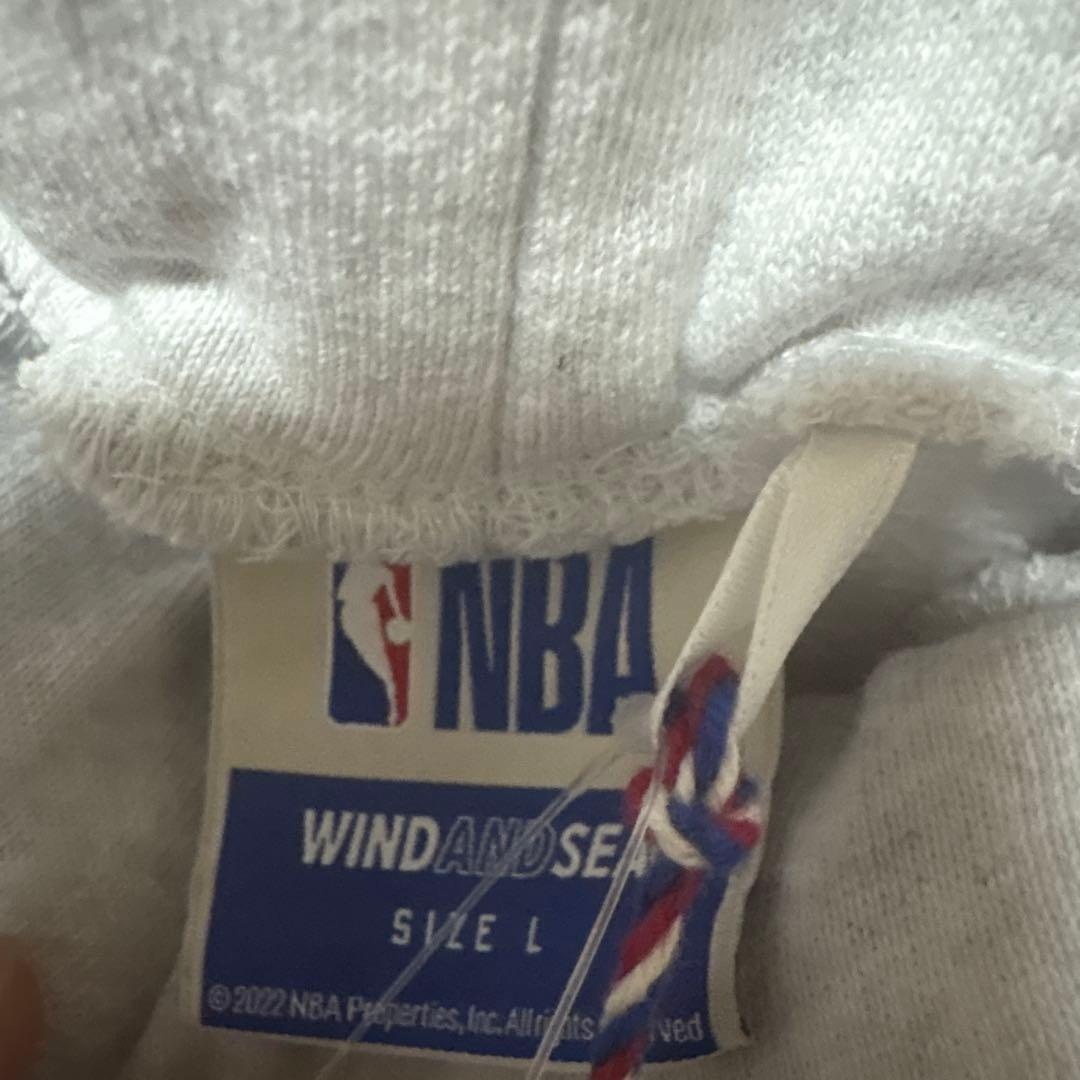 ウェア Wind and Sea NBA Sweat Tearaway Pants L