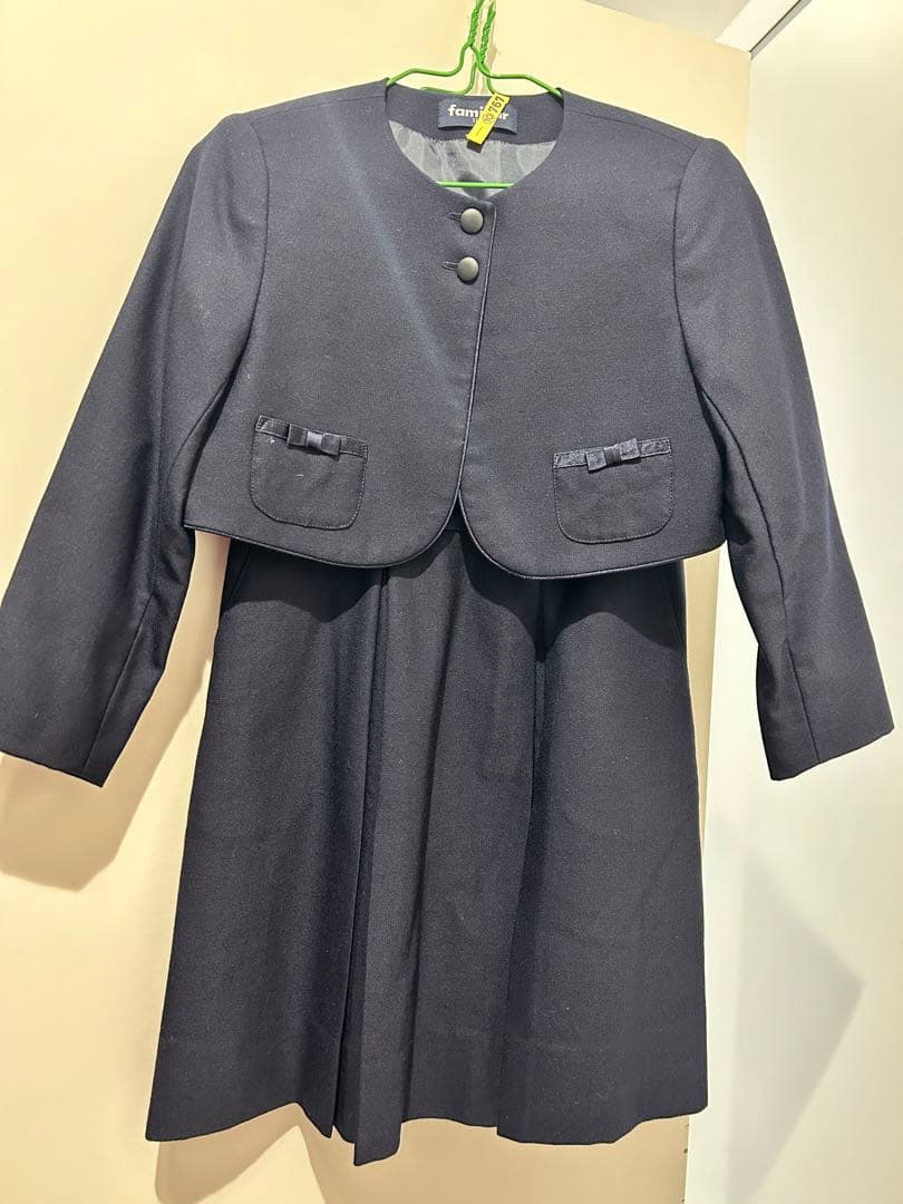 ファミリア　お受験用　女の子　スーツ