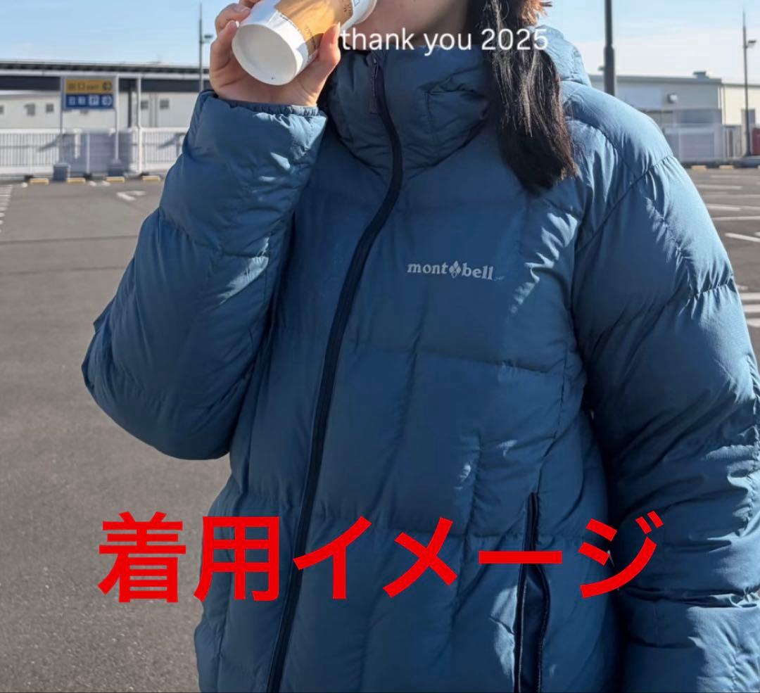★新品未使用★mont-bellネージュダウンパーカ Mサイズ　ブルー