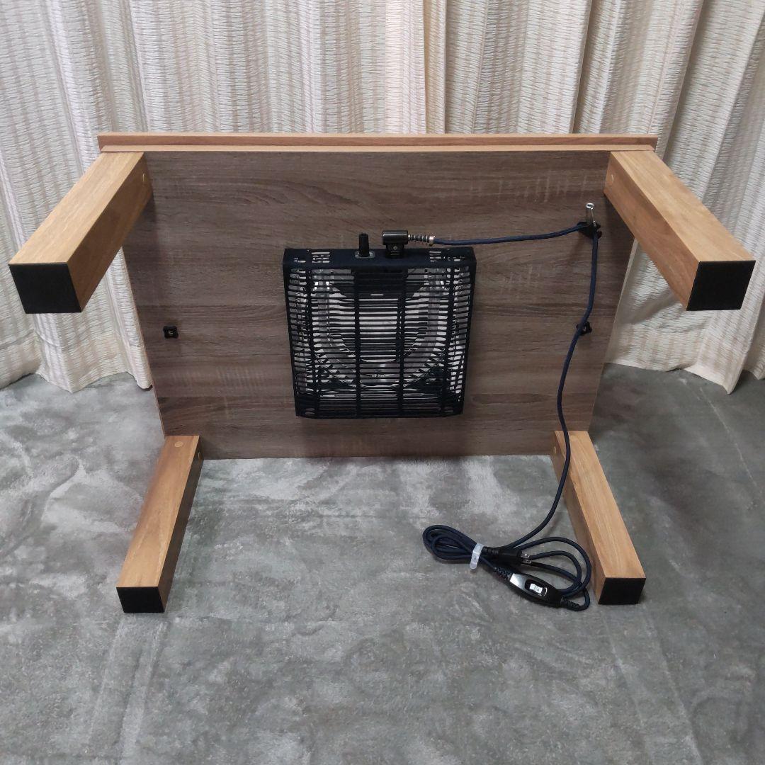 ニトリ】木目調デザインのリビングこたつ（LS22 8060 LBR）幅80cm