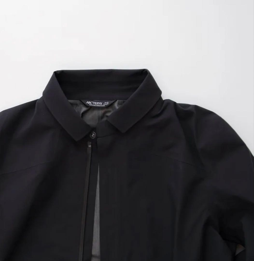 極美品 廃盤品 アークテリクス ケッペル トレンチコートゴアテックス ブラック