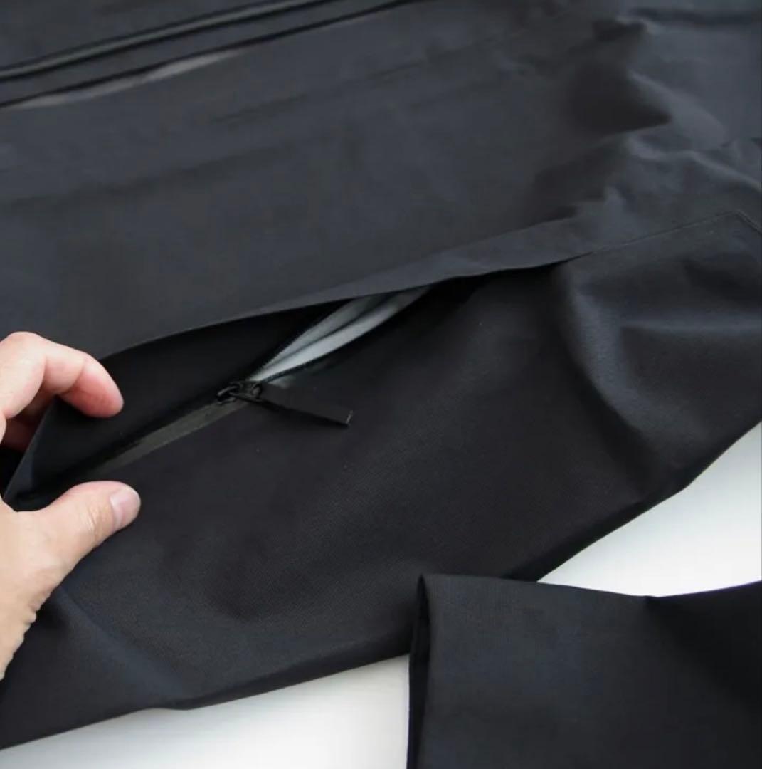 極美品 廃盤品 アークテリクス ケッペル トレンチコートゴアテックス ブラック