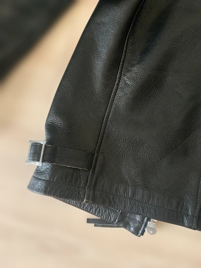 MR. OLIVE シングルライダースジャケット L