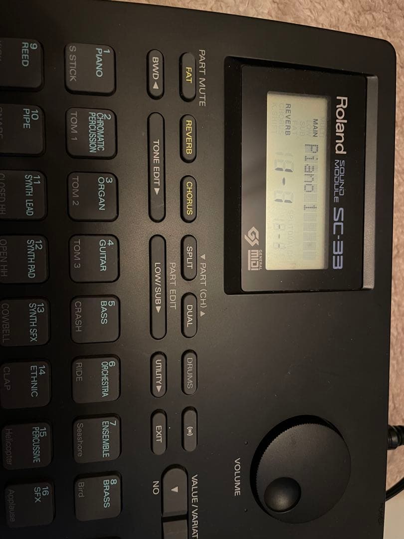 Roland サウンド音源モジュール　SC-33