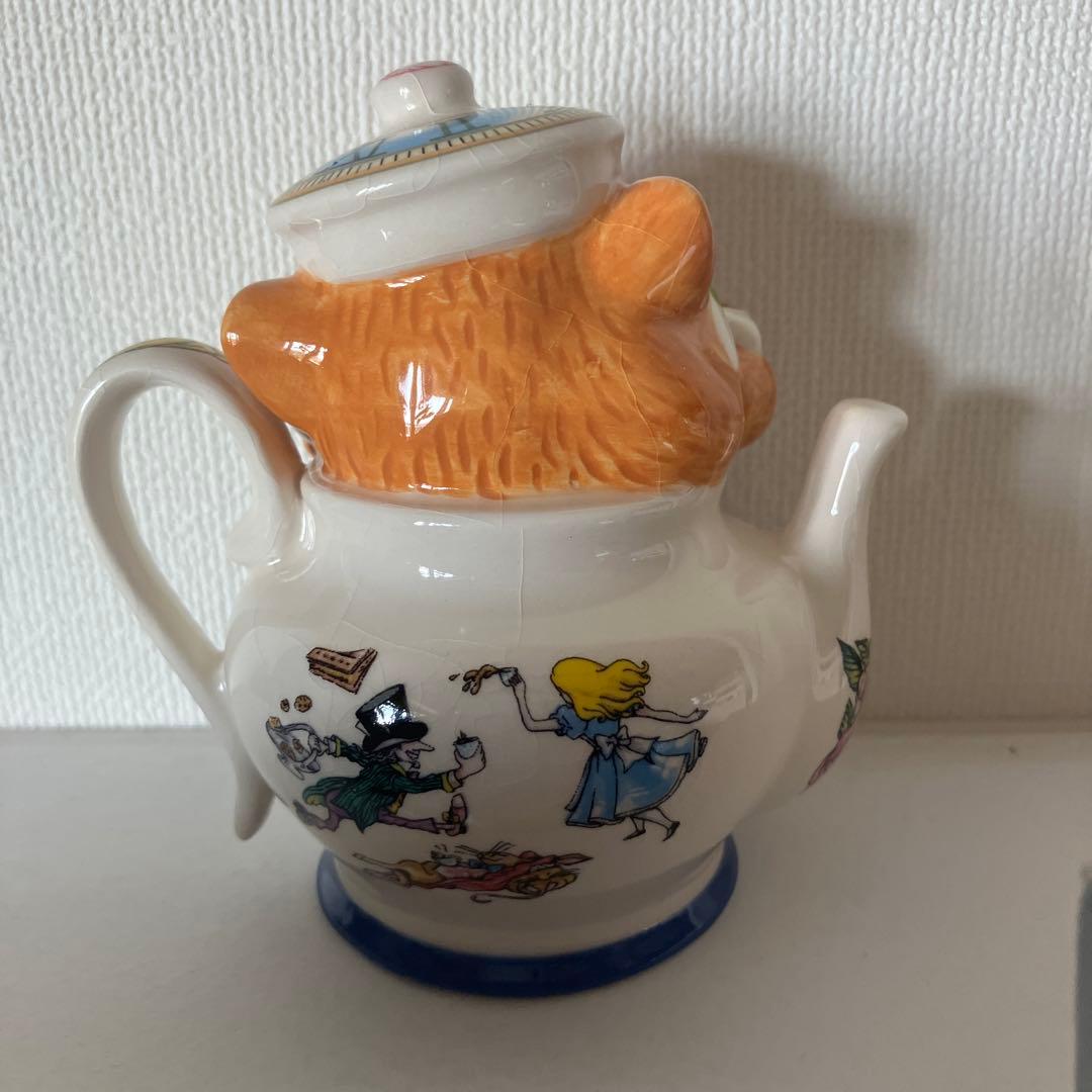 イギリス 陶器 不思議の国のアリス ヤマネ Cardew Beswick ピッチャー