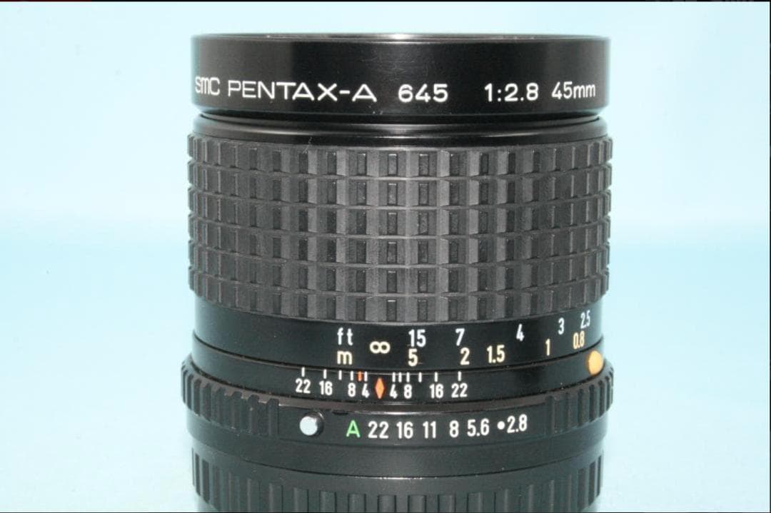 美品 SMC PENTAX A 645 45mm f2.8 中判レンズ 作例有 - レンズ(単焦点