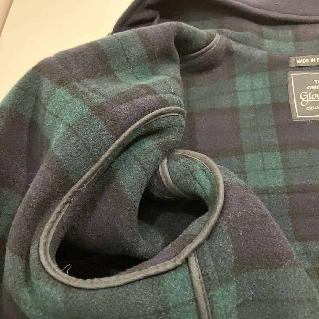 【希少サイズ】美品　グローバーオール　英国製　ロングダッフルコート　3XL相当