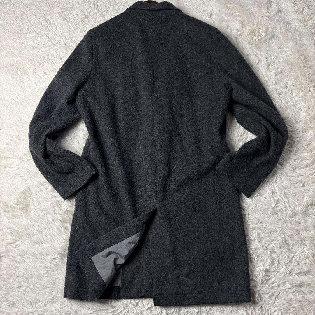 (美品) ポールスミス チェスターコート ウール グレー