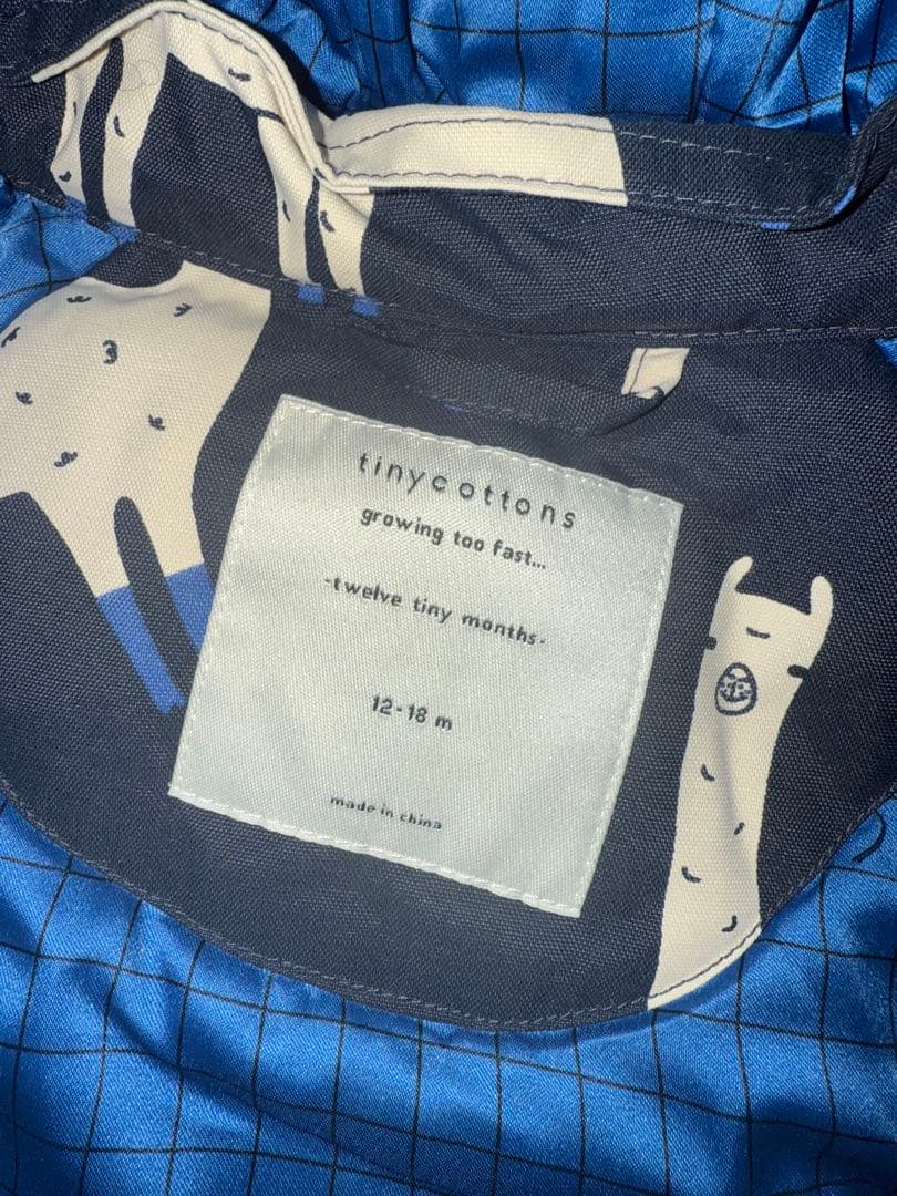 【美品】tinycottons アルパカ柄スキーウェア 12-18ヶ月