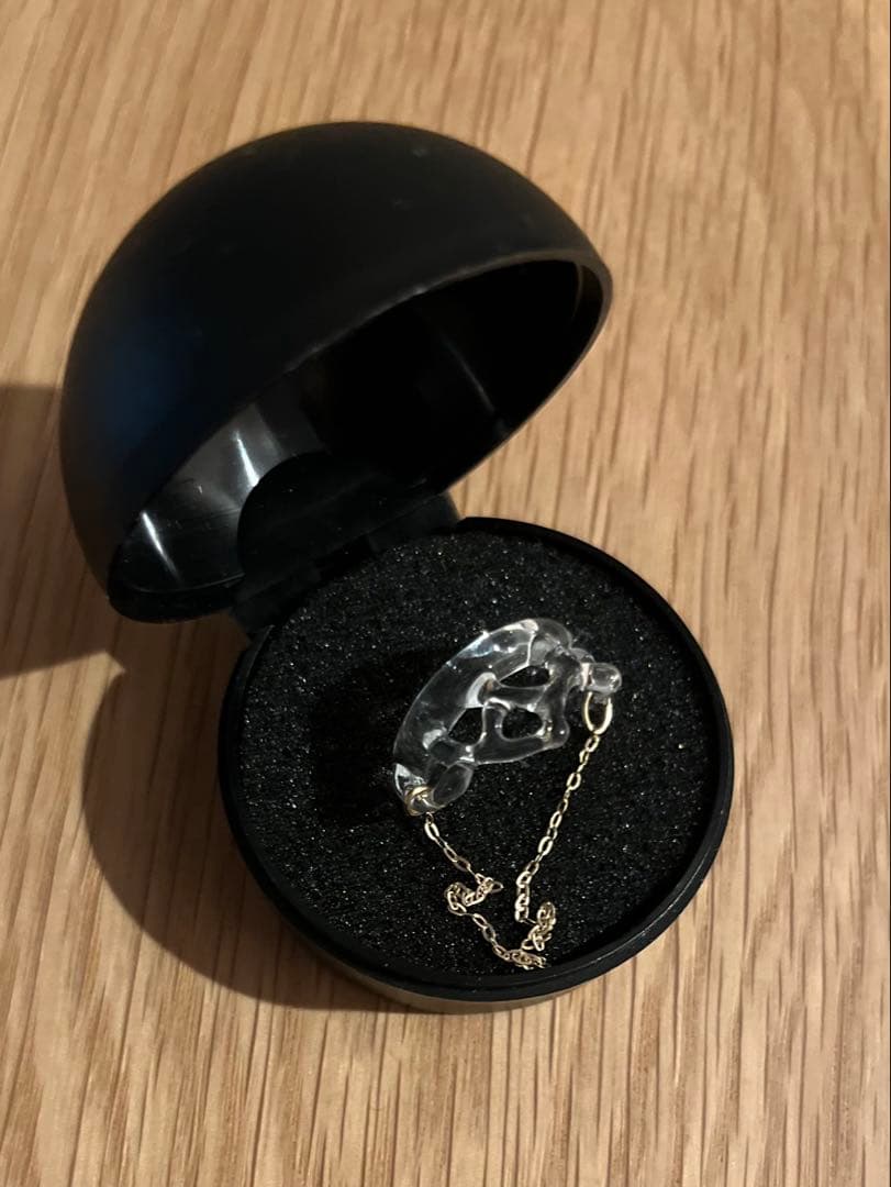 はやかわさま専用LUCE MACCHIA クリアピアス チェーン付き