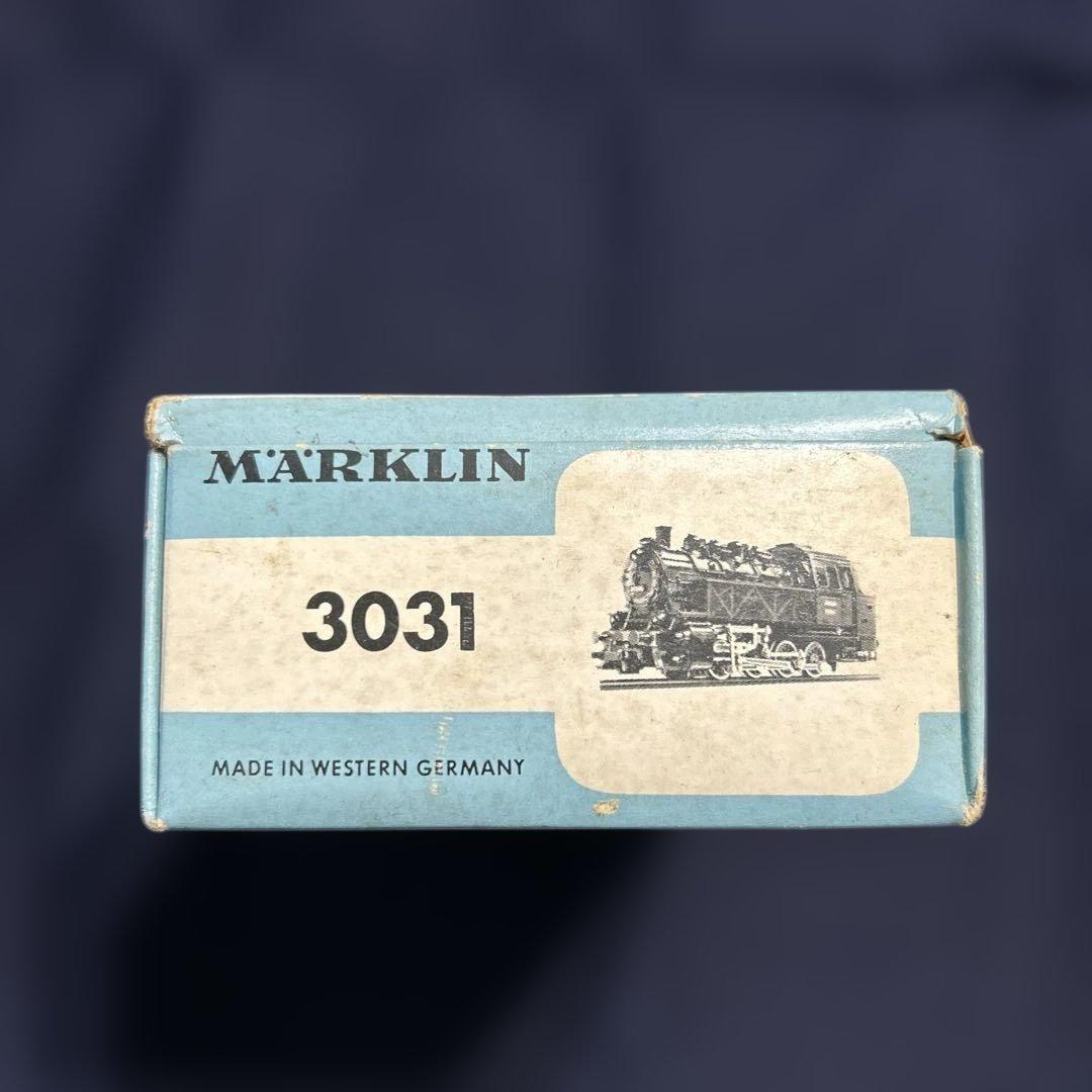 MARKLIN メルクリン3031ドイツ国鉄BR型タンク式蒸気機関車HOゲージ他