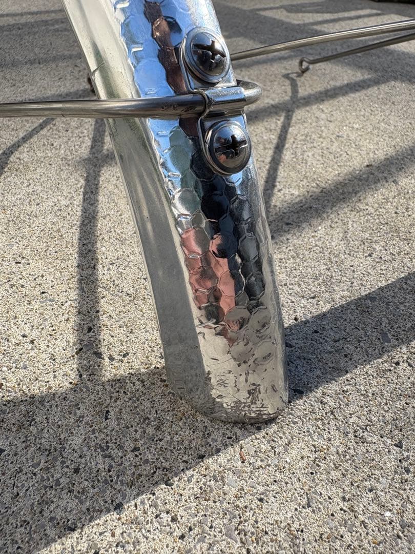 値下げ中)ビアンキ ミニベロ8 Lepre 泥除け 亀甲フェンダー - メルカリ