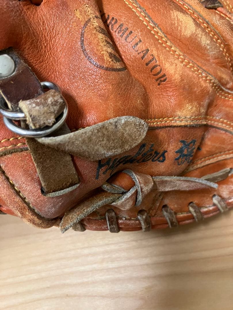 梶原　北海道日本ハムファイターズ　実使用　支給　キャッチャーミット　硬式　ミズノ