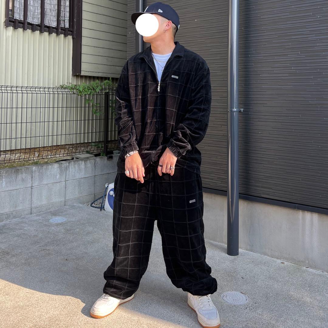 Enyce エニーチェ ベロアセットアップ ベロア セットアップ 当時物 XXL