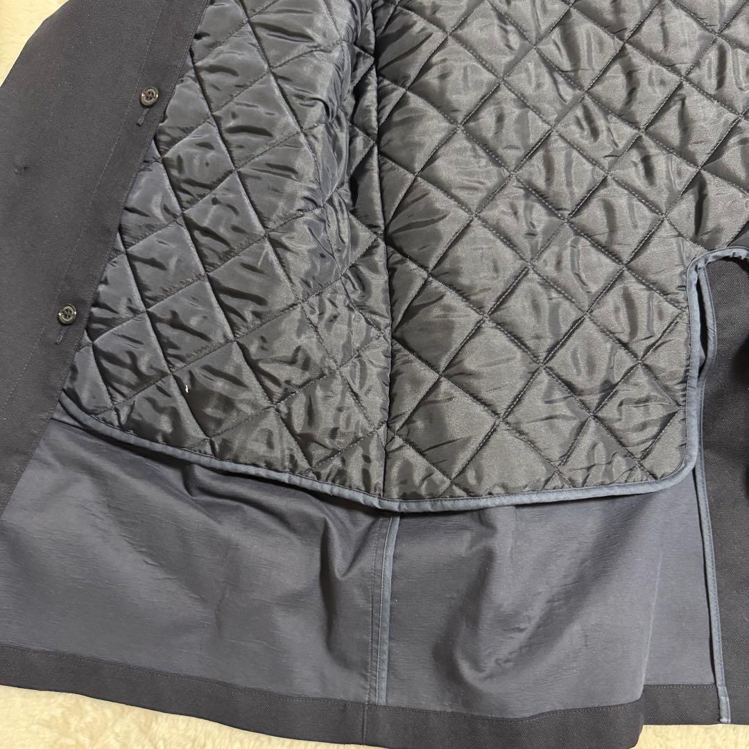 トラディショナルウェザウェアー　フーデッドライナーコート　メンズ40黒