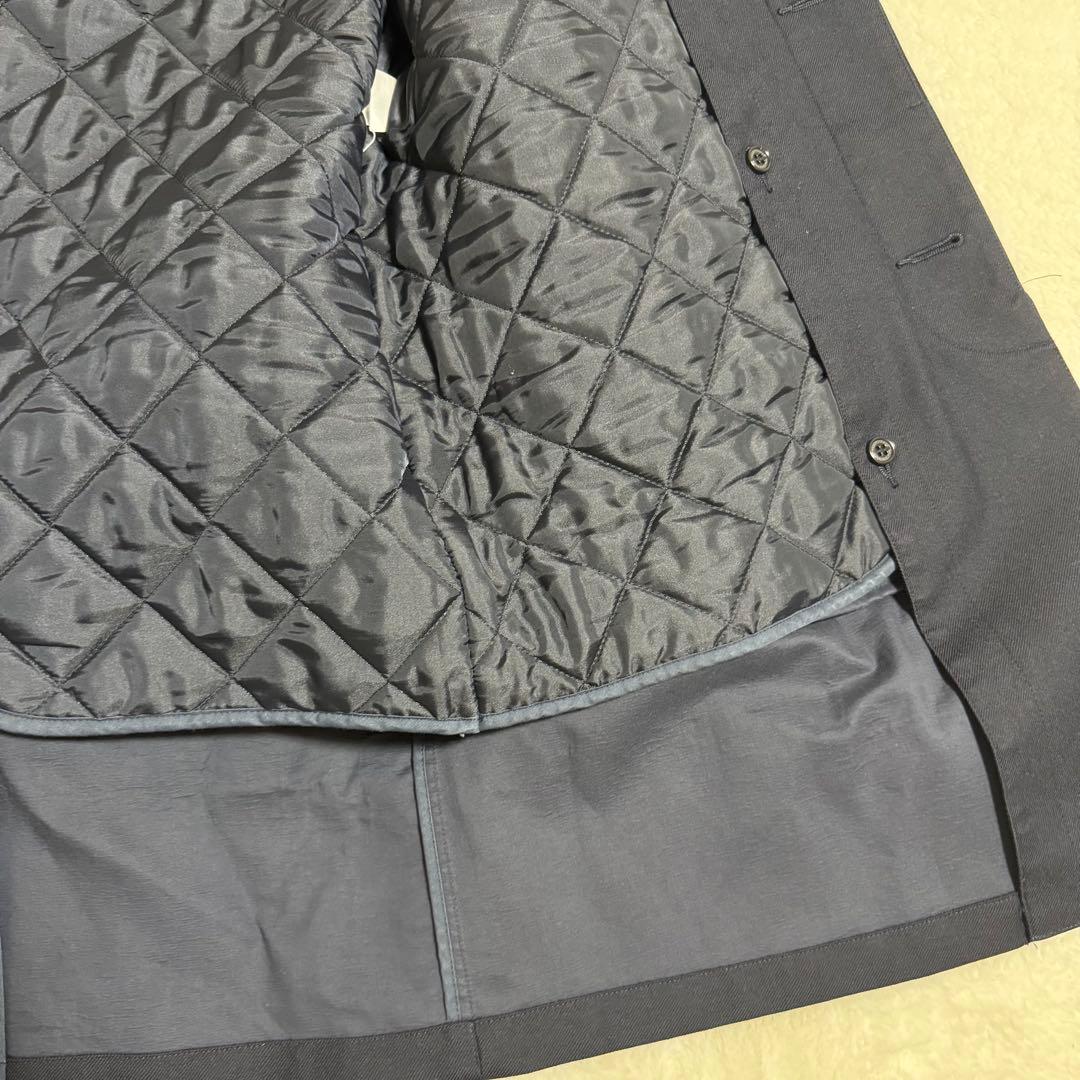 トラディショナルウェザウェアー　フーデッドライナーコート　メンズ40黒