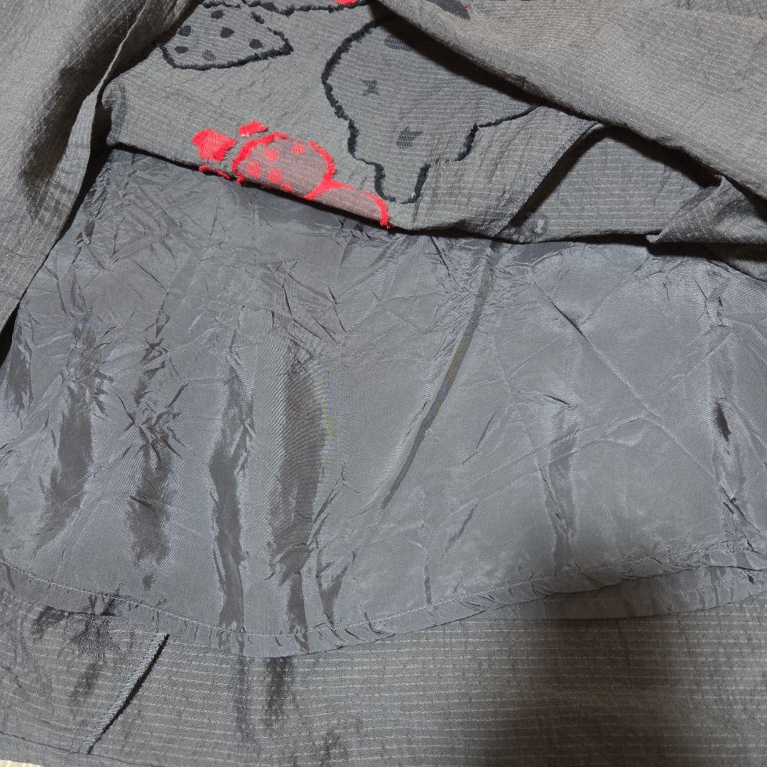 【慈雨　ジウ　センソユニコ】　ロングスカート　グレー　コットン　サイズ40