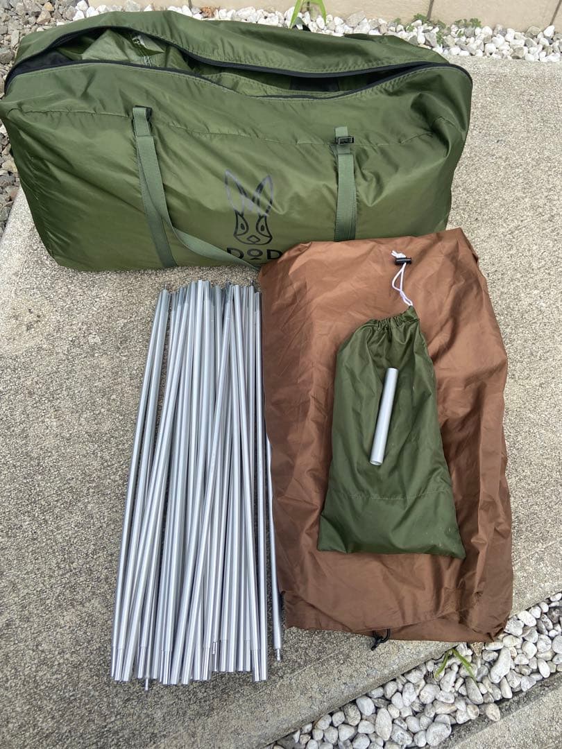 dod カマボコテント3m カーキ