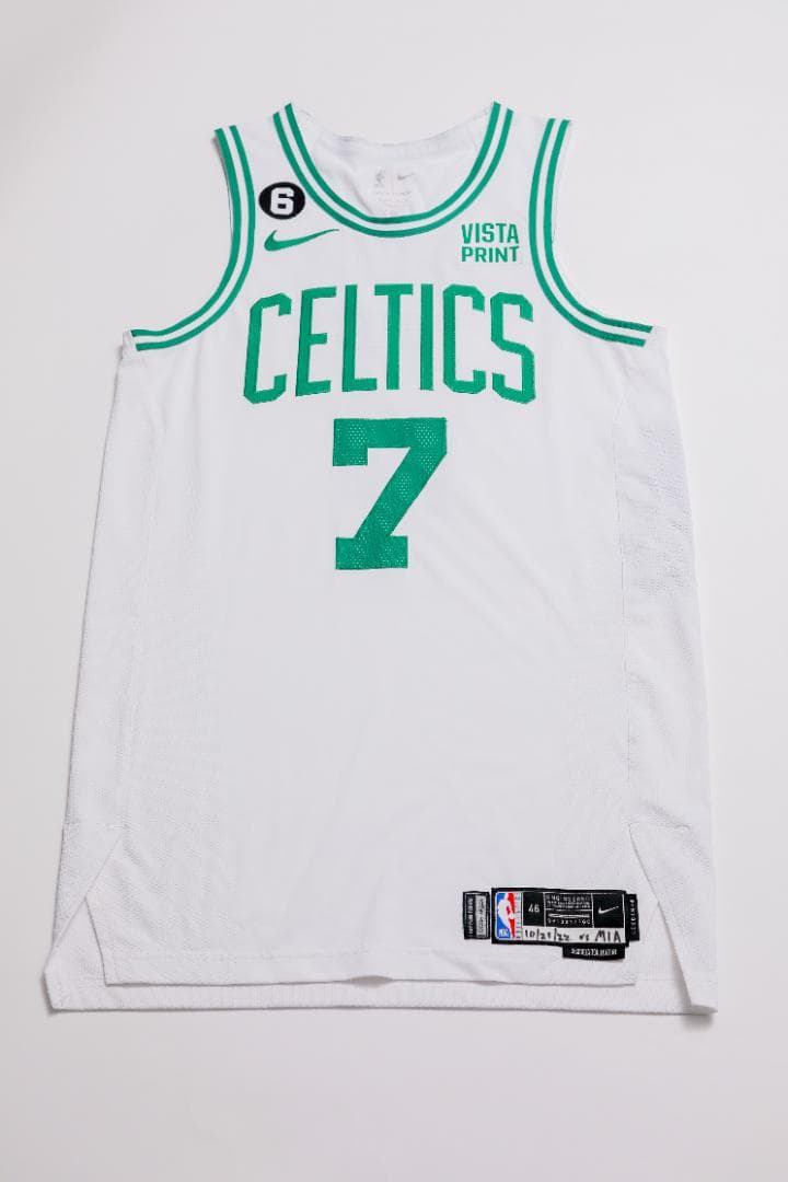 セルティックス、ジェイレン・ブラウン限定着用ジャージ、マイグレイ鑑定書付き