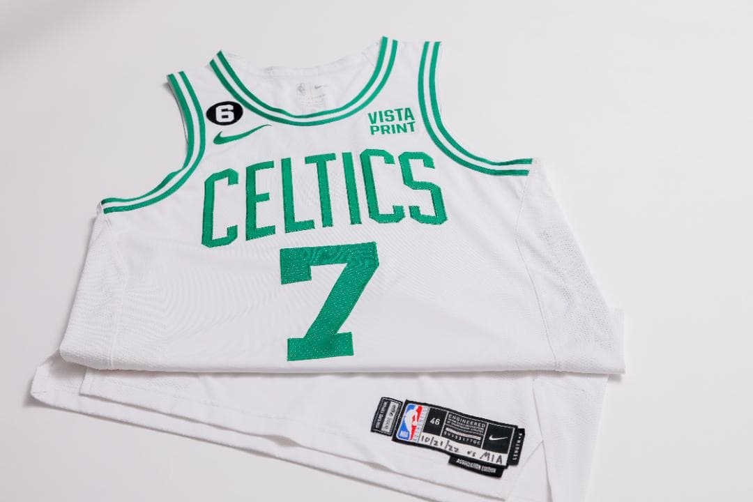 セルティックス、ジェイレン・ブラウン限定着用ジャージ、マイグレイ鑑定書付き