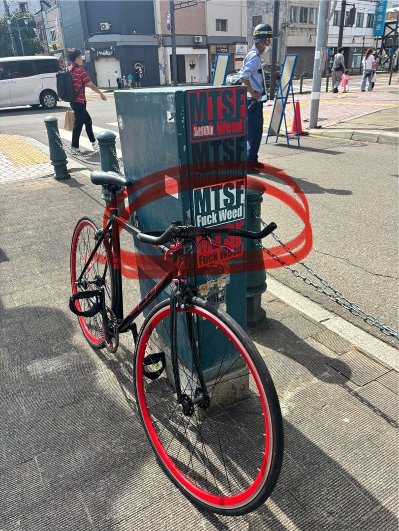 ジャンク』HILAND ピストバイク