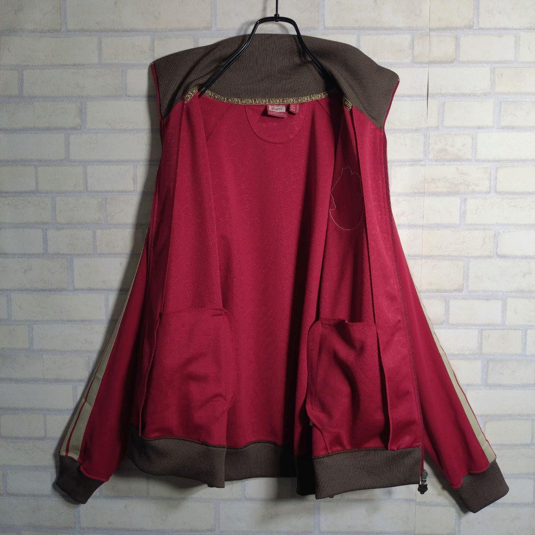 オニツカタイガー★和柄 虎 刺繍ロゴ ワッペン 切替 トラックジャケット L