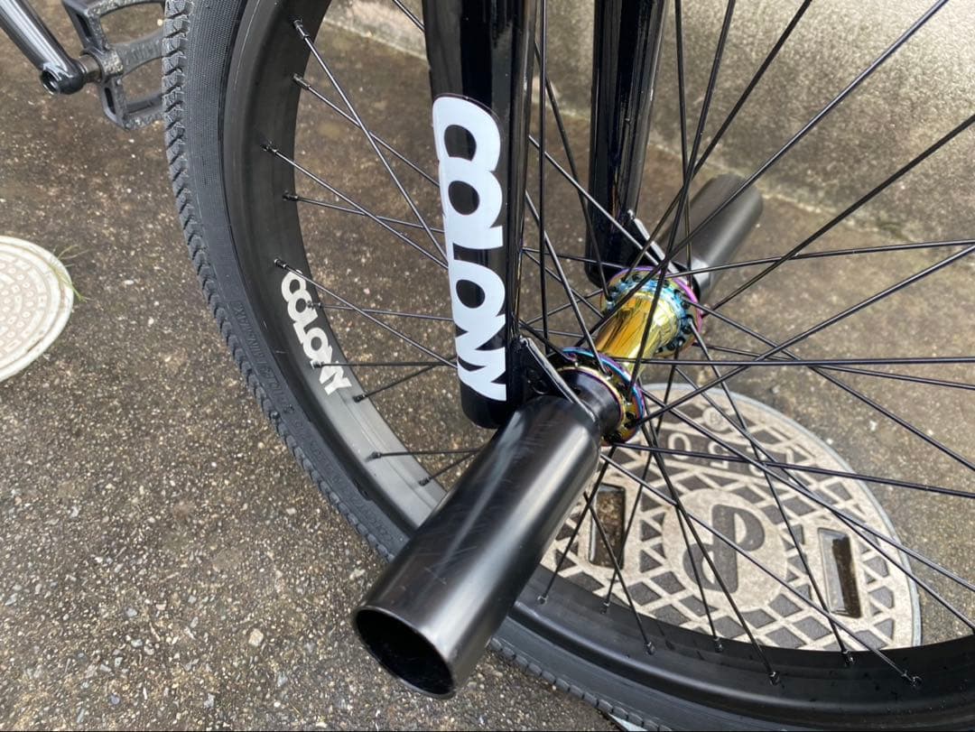 COLONY ブラック BMX 自転車本体