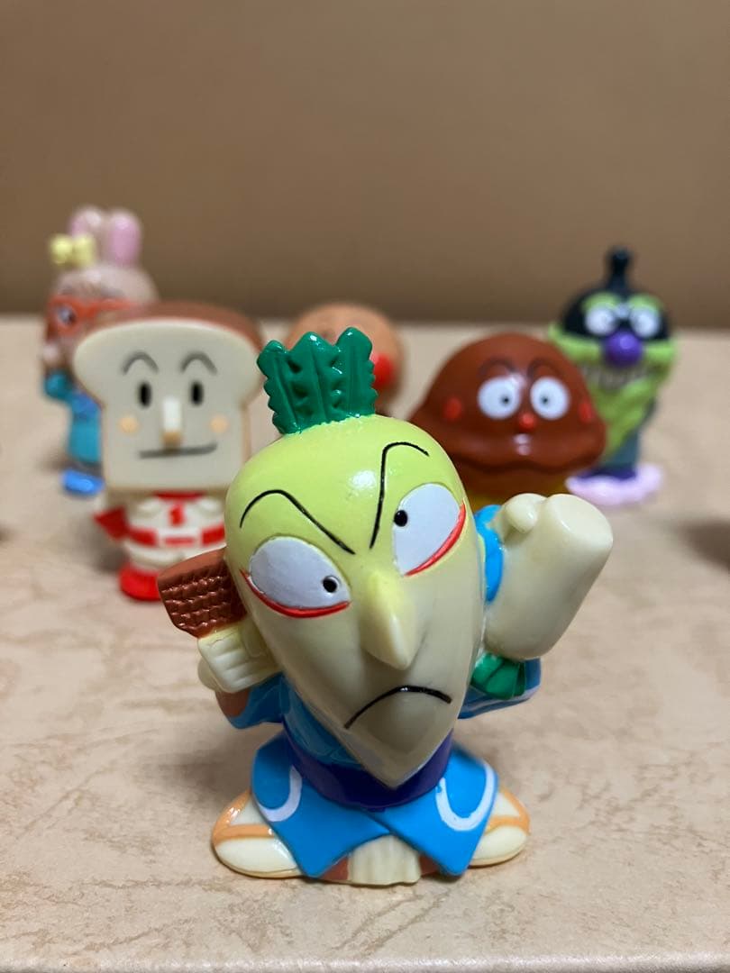 あつまれアンパンマン3 ソフビ指人形 9種フルセット 1999年 - メルカリ